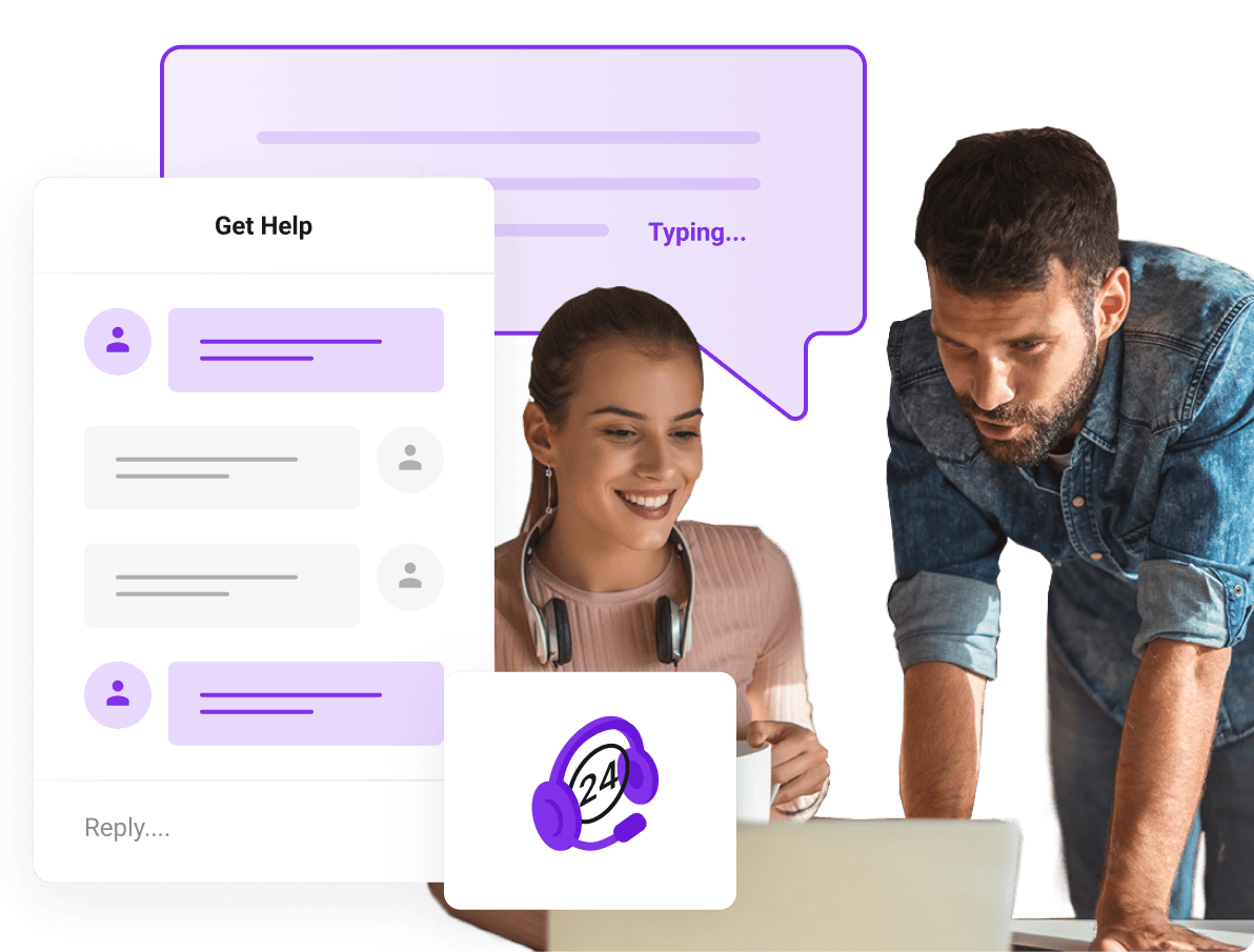 Ayuda experta cuando la necesites, las 24 horas del día